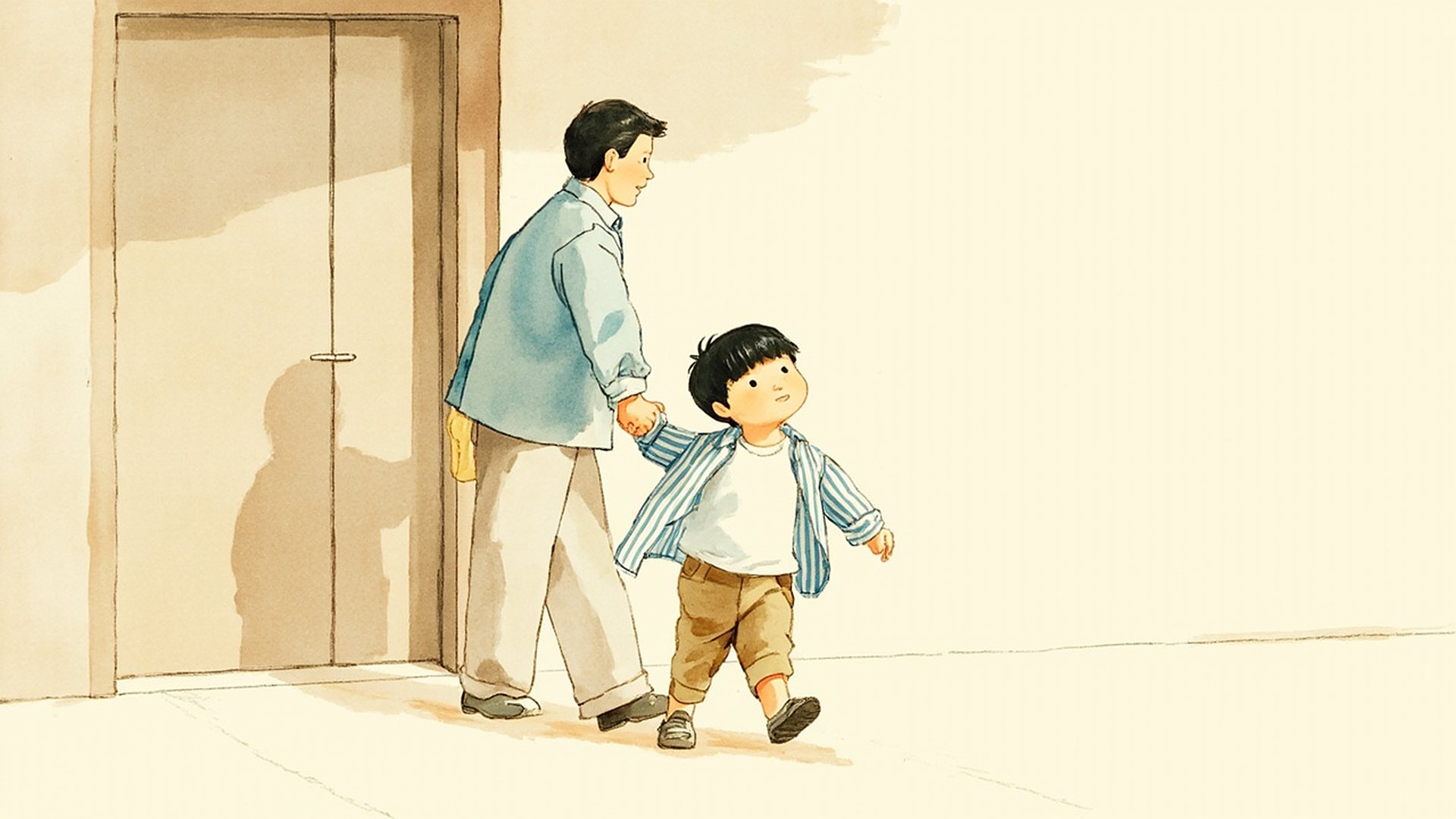 电梯里小声说话