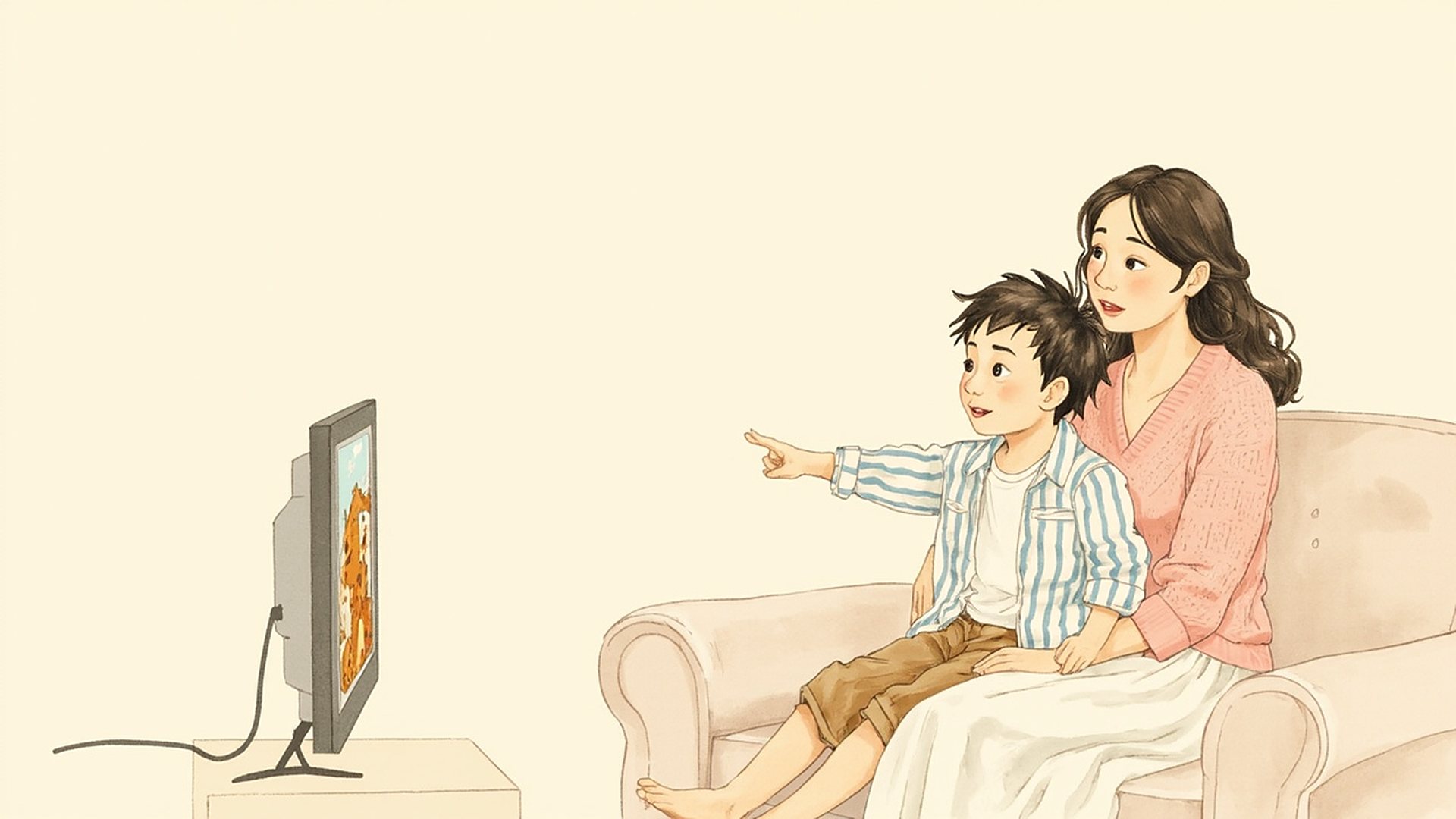 电视里的人是怎么进去的？