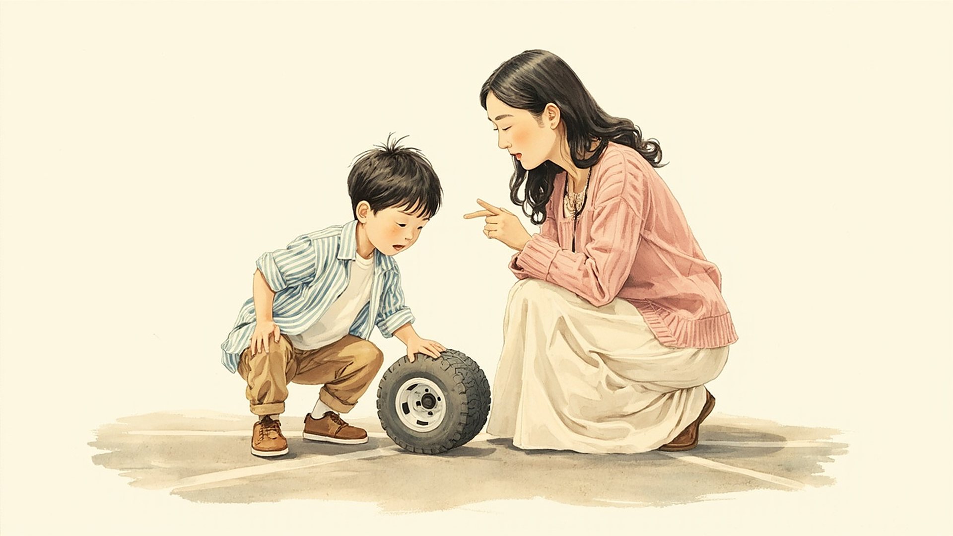 轮子为什么是圆的？